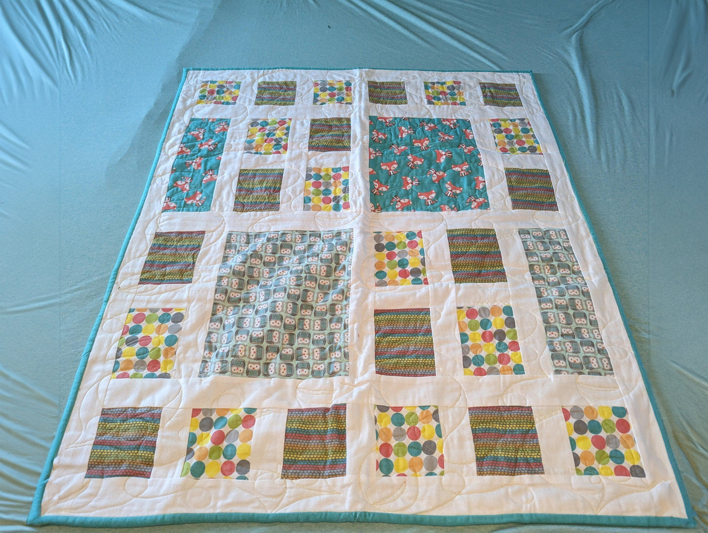 Crib Quilt - Whimsical Woodland